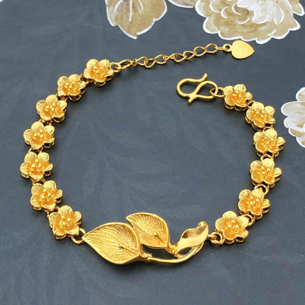 Buy online Traditional Indian Chain Gold Bracelet from fashion jewellery  for Women by Stilskii for ₹949 at 17% off | 2024 Limeroad.com